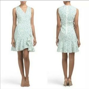 Rebecca Taylor Emerald Daisy Print Dress